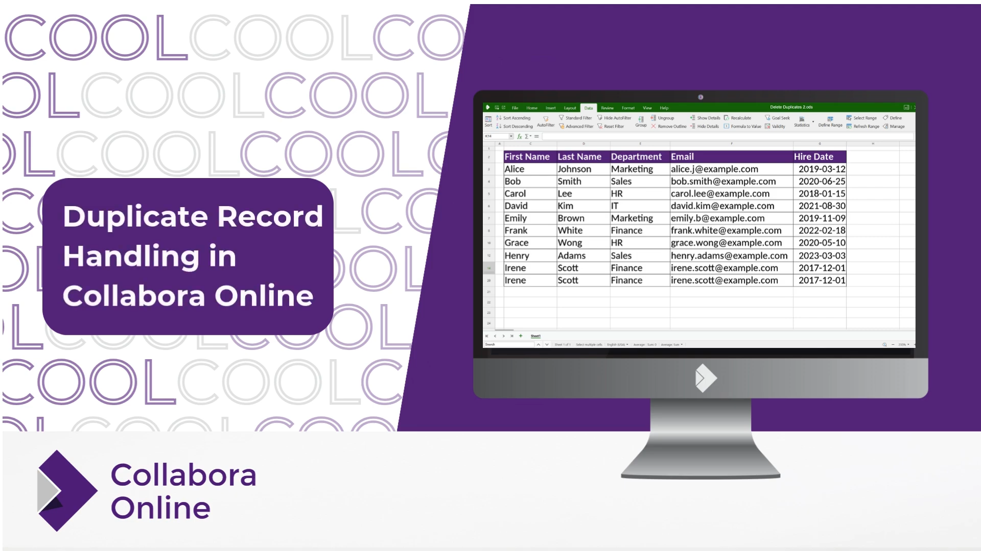 Duplicate Record Handling in Collabora Online #FeatureFriday